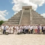 Embajadores en México visitan Chichén Itzá y conocen riqueza cultural de Yucatán