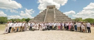 Embajadores en México visitan Chichén Itzá y conocen riqueza cultural de Yucatán