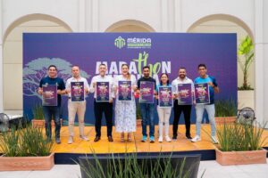 Ayuntamiento presenta la convocatoria del         Marat´hon Mérida Banorte 2026.