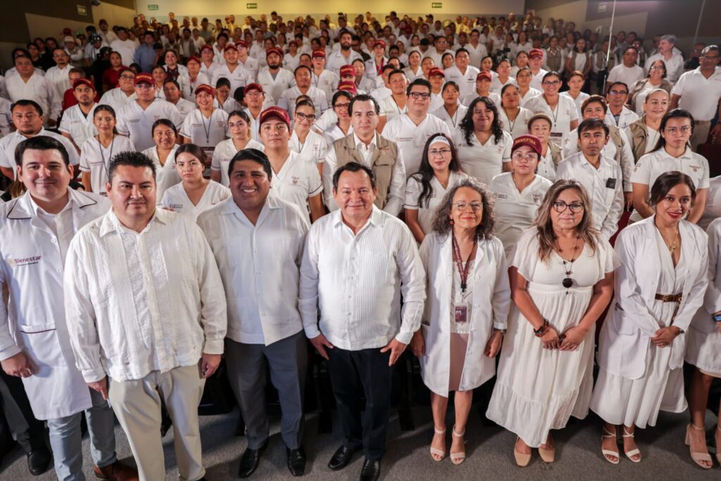 Llevan salud a adultos mayores y personas con discapacidad Llevan salud a adultos mayores y personas con discapacidad