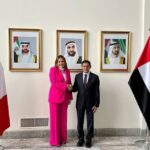 Cecilia Patrón se reúne con embajador de los Emiratos Árabes Unidos,