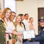 Cecilia Patrón reconoce 22 años de labor de la Policía Municipal.