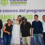 Seguridad de quienes utilizan la motocicleta como herramienta de trabajo, prioridad para la alcaldesa Cecilia Patrón.