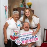 Entrega Cecilia Patrón mejoras a viviendas de personas mayores de Mérida.
