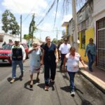 Supervisa Cecilia Patrón el operativo Calle por Calle en el poniente de la ciudad.