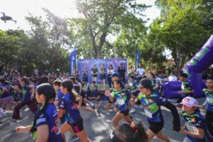Mérida celebra 17 años del programa D.A.R.E. con jornada atlética familiar