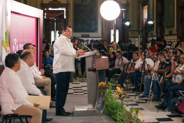 Llama Gobernador de Yucatán a respetar la libertad de prensa y el ejercicio periodístico