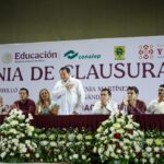 Más de 1,500 jóvenes egresan del Conalep Yucatán; anuncian becas universitarias para septiembre