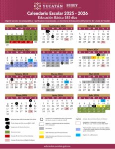Gobierno del Estado presenta Calendario Escolar 2025–2026