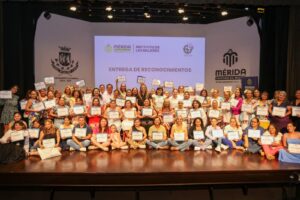 Cecilia Patrón impulsa la autonomía económica y libertad para las mujeres de Mérida.