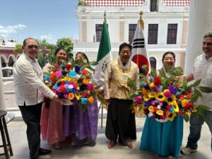 Ayuntamiento de Mérida y comunidad coreana conmemoran lazos de amistad.