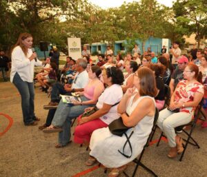 Con participación ciudadana y construcción de comunidad, mejoramos las colonias meridanas: Cecilia Patrón.