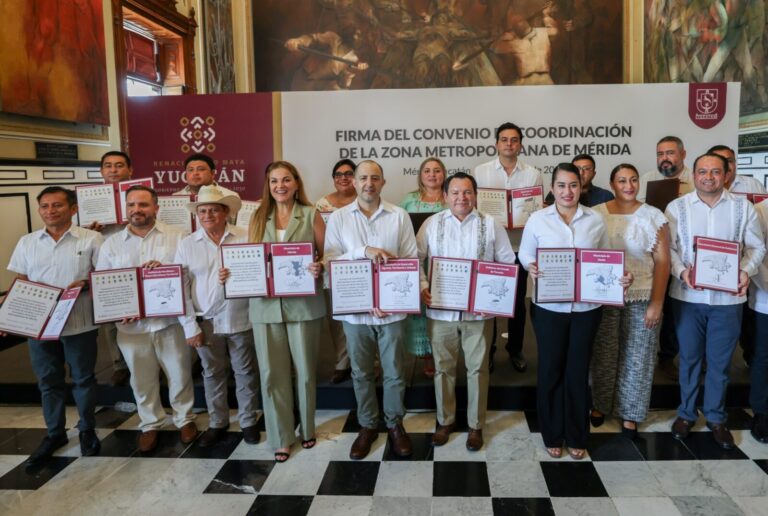 Joaquín Díaz Mena impulsa planeación conjunta para transformar la Zona Metropolitana de Mérida