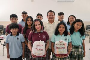 Gobierno del Renacimiento Maya renueva escuelas y beneficia a más de 2,900 estudiantes en Yucatán