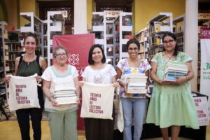 Más de 6,500 libros llegan a mediadoras y mediadores de lectura en Yucatán