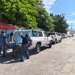 Ayuntamiento de Mérida retira puestos ambulantes irregulares.