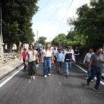 Entrega Cecilia Patrón calles nuevas y arranca la construcción de más vialidades en San José Tzal.
