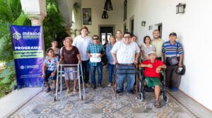 Ayuntamiento de Mérida mejora la calidad de vida de las personas con discapacidad.