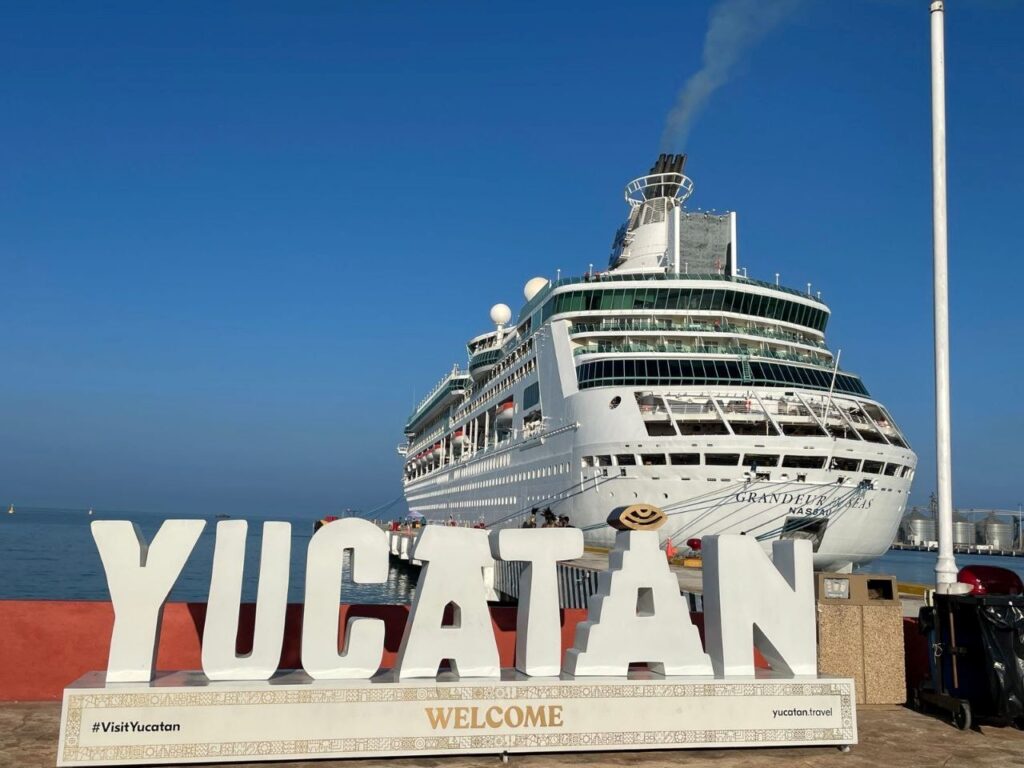 Yucatán fortalece su presencia en el turismo de cruceros