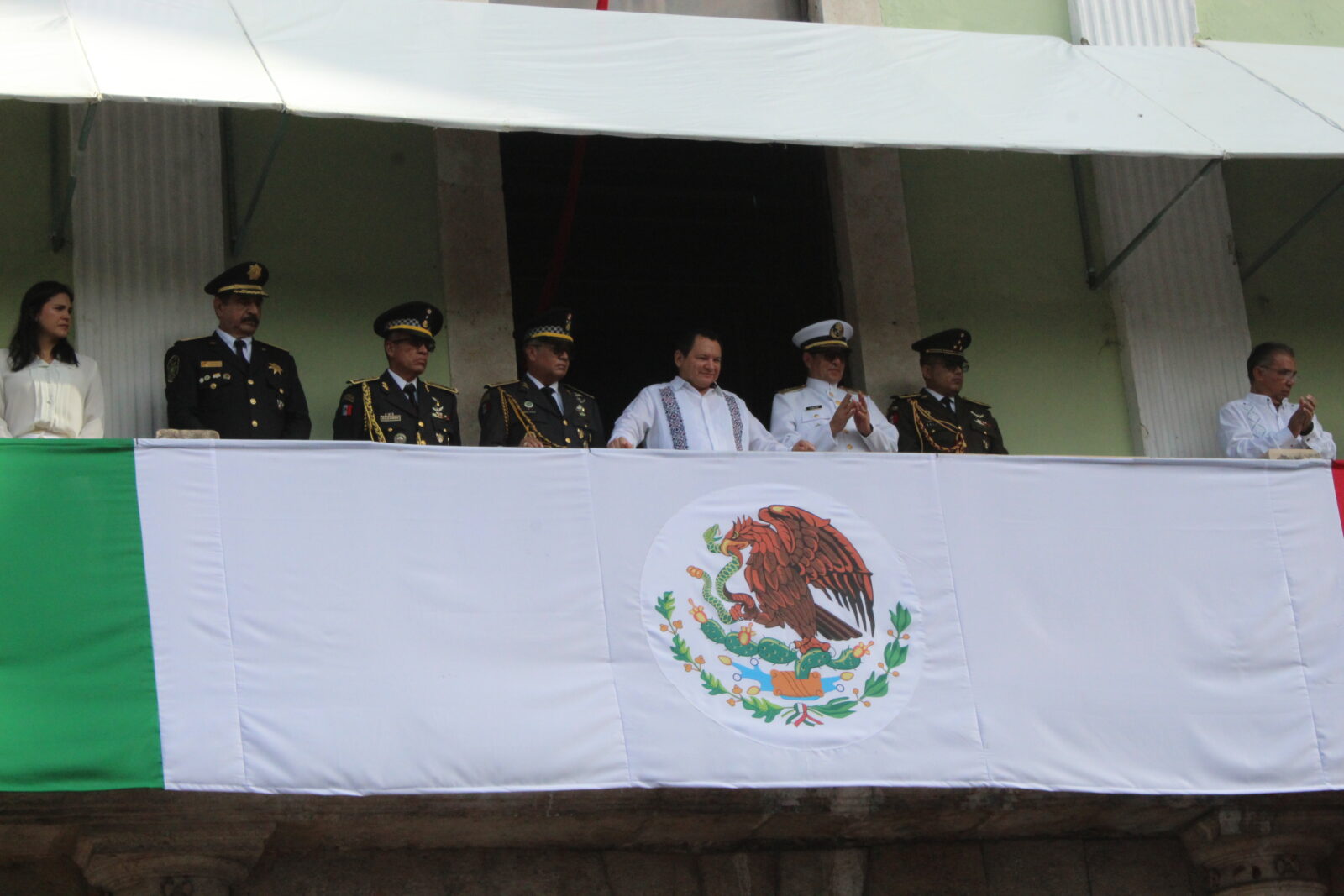 Gobernador Joaquín Díaz Mena encabeza homenaje cívico y desfile por el 115 aniversario de la Revolución Mexicana