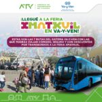 Va y Ven llevará a las y los yucatecos a la Feria Internacional Yucatán Xmatkuil 2025 con siete rutas especiales