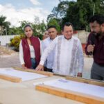 Díaz Mena supervisa obras en Panabá y anuncia nuevas inversiones para fortalecer la infraestructura comunitaria