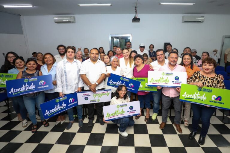 Cecilia Patrón impulsa la economía local con nuevos créditos para emprendedores en Mérida
