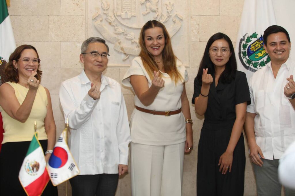 Ayuntamiento de Mérida fortalece vínculos con Corea del Sur tras visita del embajador Huh Tae-wan