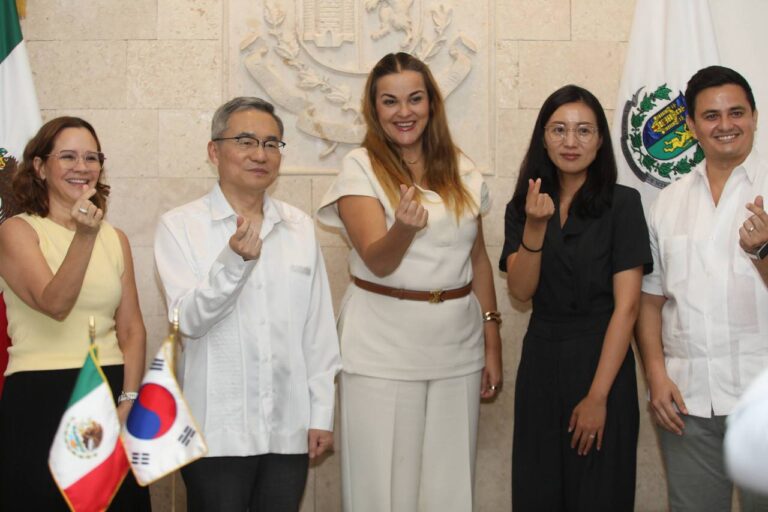Ayuntamiento de Mérida fortalece vínculos con Corea del Sur tras visita del embajador Huh Tae-wan