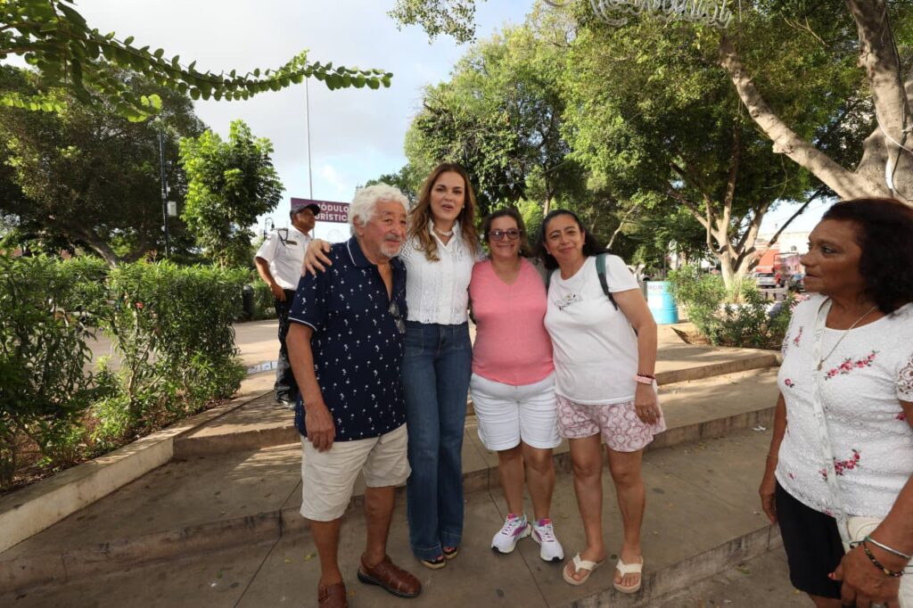 Cecilia Patrón Refuerza La Seguridad En El Centro Histórico De Mérida Con El Operativo Navideño 2025