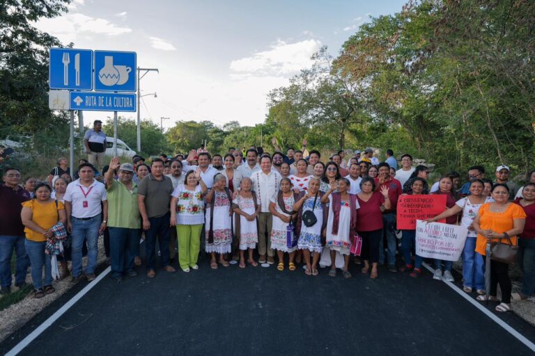 Fortalecen La Movilidad Con Obras De Infraestructura En Tecoh