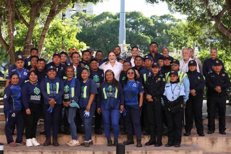 Inicia Cecilia Patrón El 2026 Con Brigadas De Servicios Públicos Para Mantener Ordenada Mérida