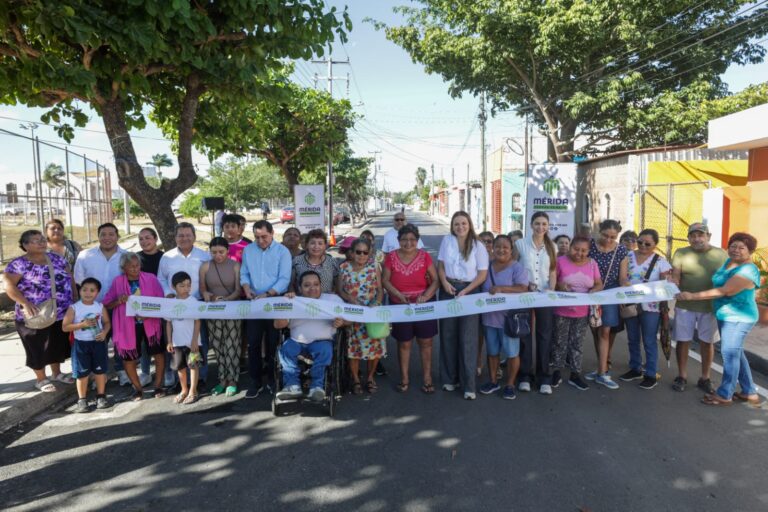 Cecilia Patrón Entrega Calles Y Refuerza Conectividad En Colonias De Mérida